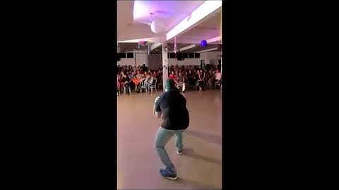 Improviso de Zouk no Sesc Anápolis, GO. Jackson e Kenya