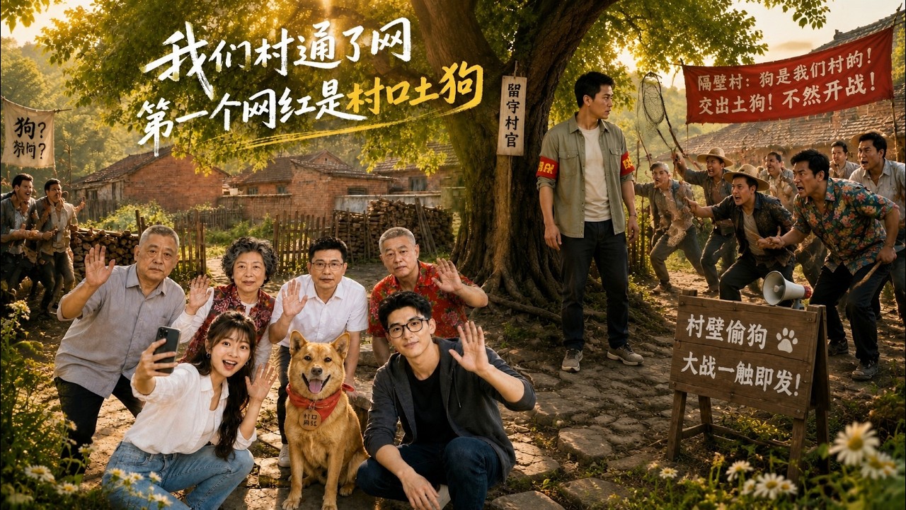 村口土狗成網紅，引發全村爭奪戰