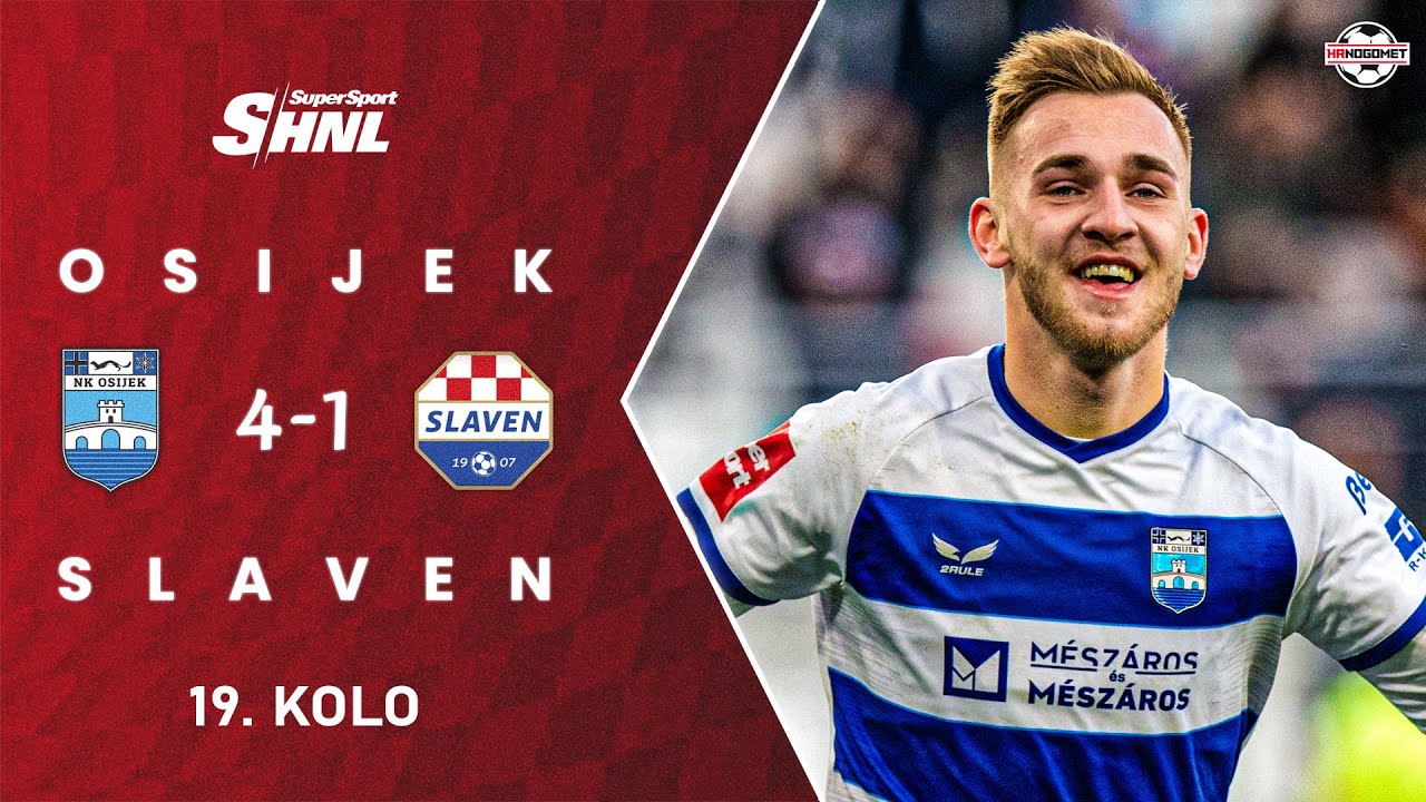 Sažetak: NK Osijek 0-0 HNK Rijeka (17. kolo SuperSport HNL) 