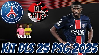 Kit Dls 25 Paris Saint Germain Psg 2025 - Dream League Soccer