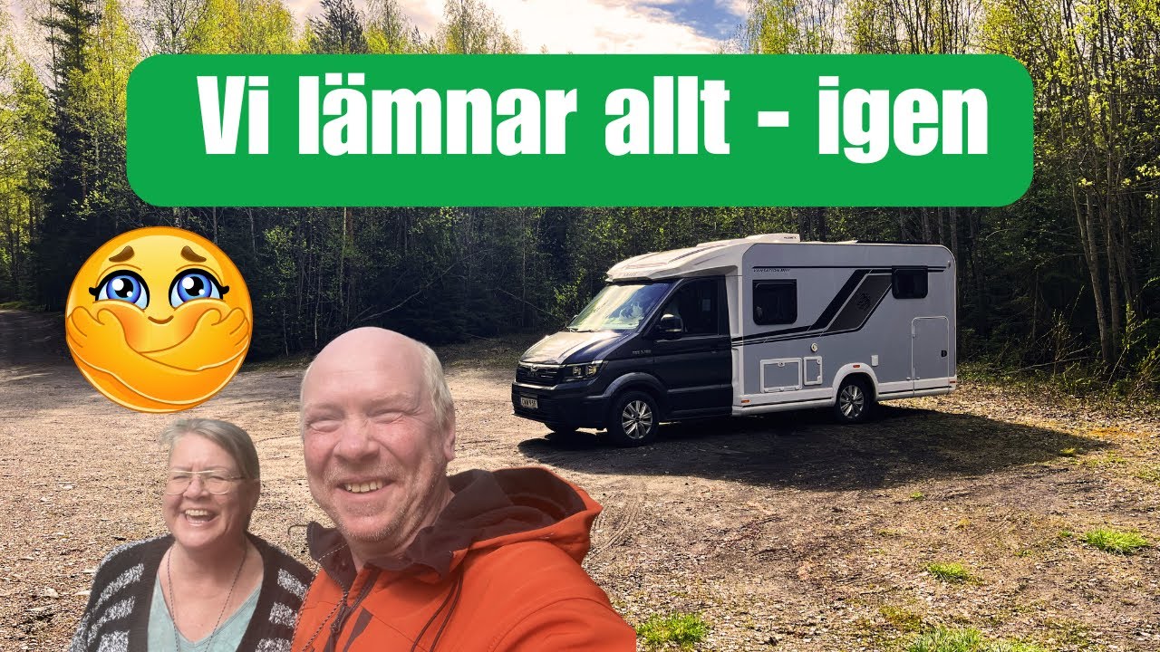 ÄNTLIGEN PÅ VÄG - VÅRT ÄVENTYR BÖRJAR NU! Husbil i Europa!