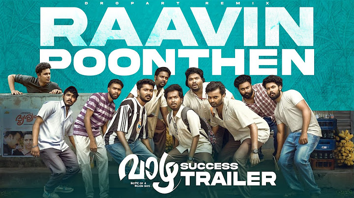 Vaazha - Raavin Poonthen | Success Trailer | Anand Menen | Vipin Das | Siju Sunny,Joemon,Hashiree