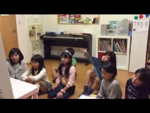 東京都北区赤羽 小学生英語アフタースクール [News Time] All English After School!