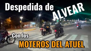 Nos despedimos de ALVEAR con LOS MOTEROS DEL ATUEL | en moto por Argentina
