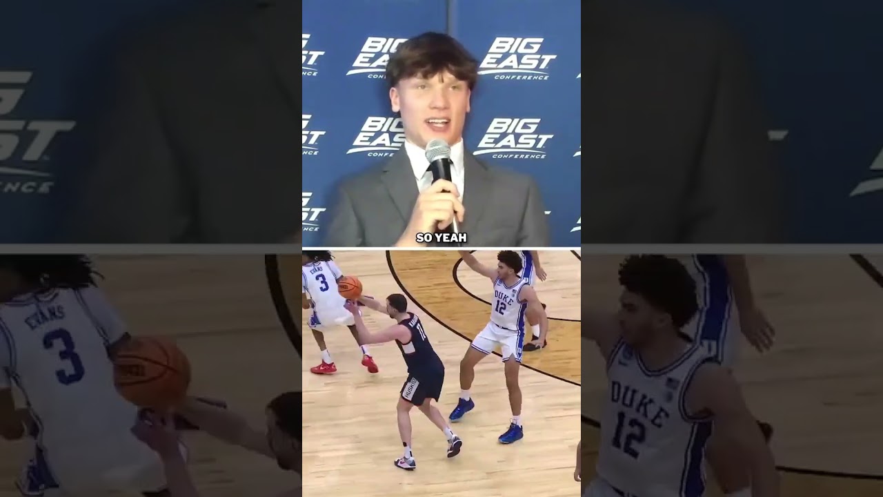 Braylon Mullins said he “fully expected” Karaban to take the final shot vs Duke before his moment