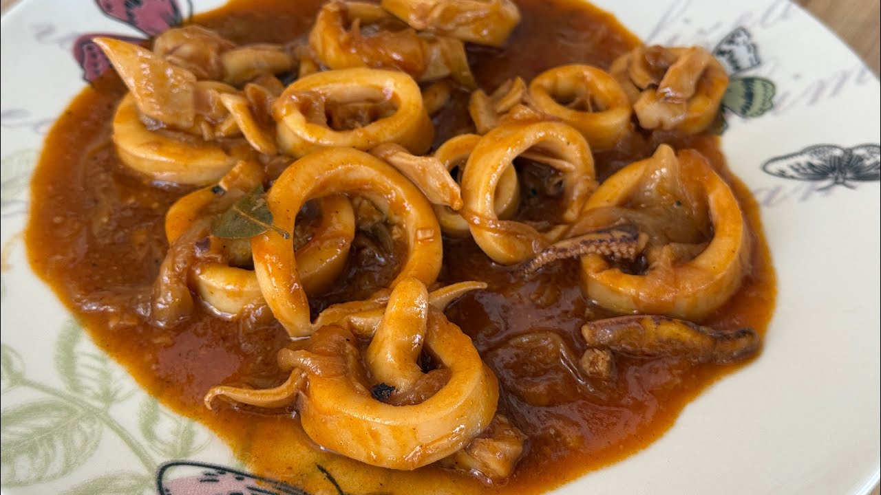 Calamares en salsa