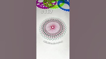 Perfect Drawing 🌀 #spirograph #satisfying #drawing #asmr #pattern #art #viral #fyp #shorts