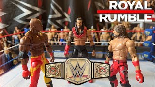Undisputed PTLW Universal Championship Triple Threat Roman Reigns VS Bobby Lashley VS AJ Styles