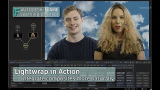 Light Wrap in Action - P1 - Integrate composites more naturally - Flame 2019.2