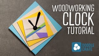 Make a Custom Geometric Wooden Clock