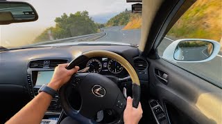 Lexus ISF *POV* Drive on a Scenic Mountain Road | Intoxicating Exhaust Sounds