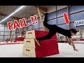 Training parkour  salto saut voleur et fail 