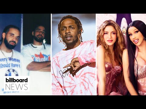 New Music From Shakira & Tyla, Kendrick Lamar Takes Shots At Drake & J. Cole & More | Billboard News