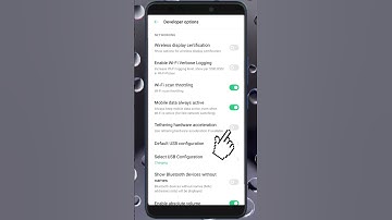 Tethering hardware acceleration Setting on kaise karen#tethering#hardware#available#short