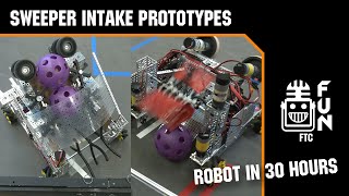 Sweeper Intake Options For Decode
