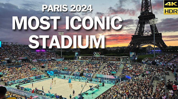 Paris 2024 - The Eiffel Tower's Iconic Stadium