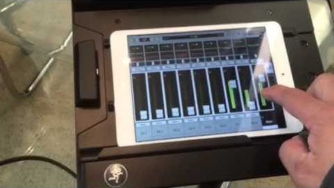 Mackie dl806 wireless mixing