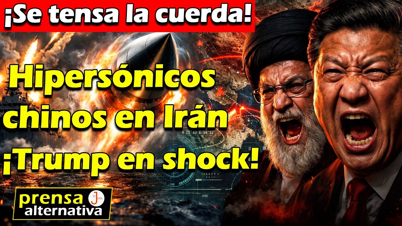 ¡EEUU enciende las alarmas! Hipersónicos chinos instalados en Irán ¡Armagedón!