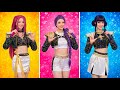 Mira、Zoey、ルミ？😍 K-pop 悪魔ハンタービューティーメイクオーバー