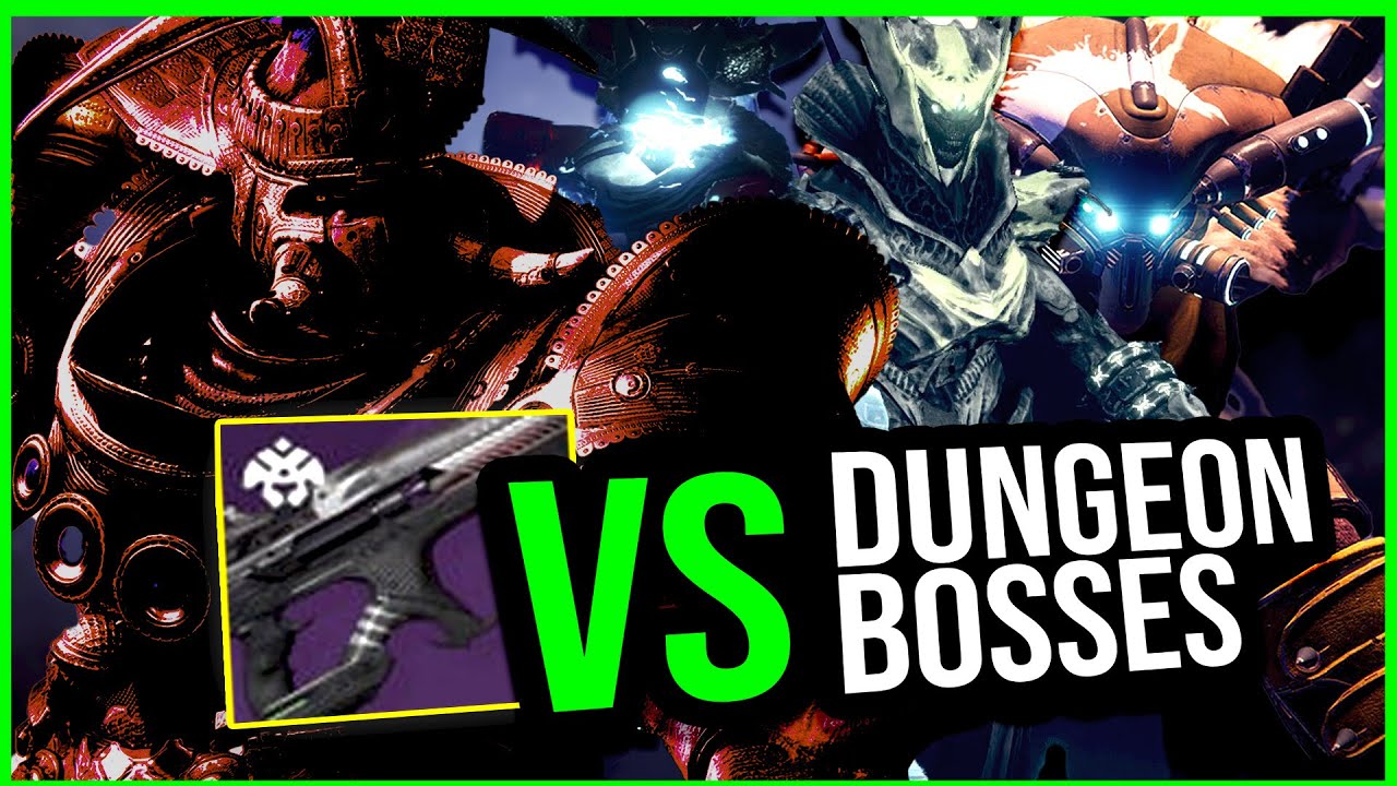STORMCHASER VS ALL DUNGEON BOSSES ONE PHASE KILLS Destiny 2