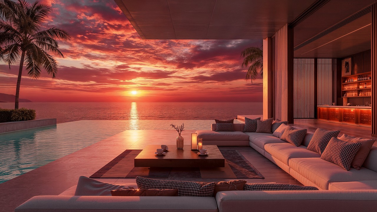 Gentle Sunset Jazz by the Sea – Wonderful Smooth Jazz Tracks for a Relaxing Evening