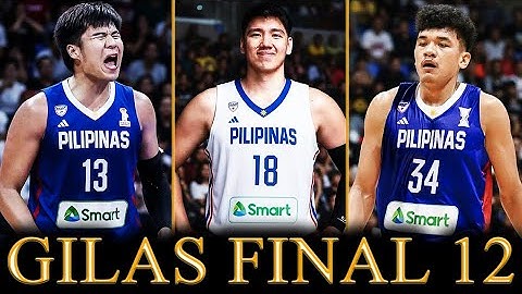 FINAL 12 ng Gilas Pilipinas sa 2025 SEA GAMES | Allen Liwag, Dalph Panopio, Justin Chua & More.