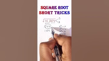 Square root of large numbers tricks in 5 seconds || Square Root of 6-Digit Numbers in 10 Seconds