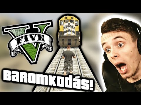 MEGÁLLÍTOTTAM A VONATOT - GTA V Baromkodás