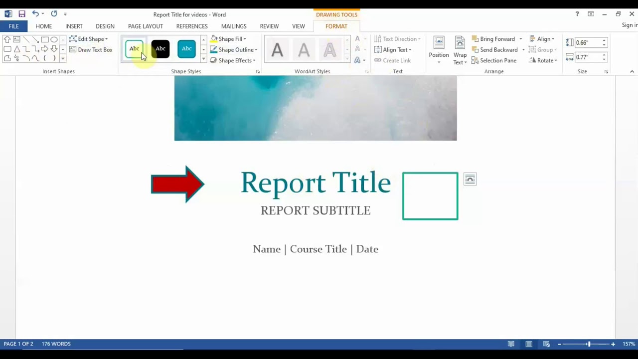 how to add word art to a text box how to add word art to a text box