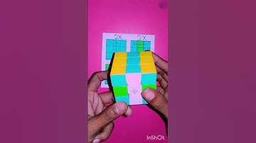 Magic trick to solve Rubik