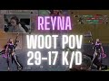 TH Wo0t POV Reyna on Icebox 29-17 K/D (VALORANT Pro POV)