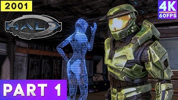 Halo: Combat Evolved Anniversary - Pillar of Autumn ► Gameplay NO commentary ► walkthrough 4k 60 fps