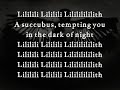 Blackbriar  lilith be gone lyrics