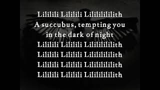 Video thumbnail of "Blackbriar - Lilith Be Gone (Lyrics)"