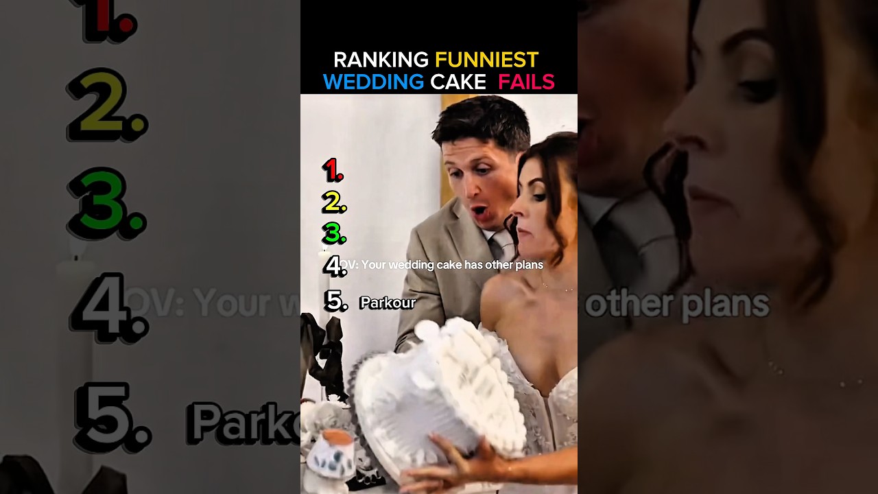 Watch TOP 5 CAKE FAILS FUNNY WEDDING MOMENTS 🤣 on YouTube Watch TOP 5 CAKE FAILS FUNNY WEDDING MOMENTS 🤣 on YouTube