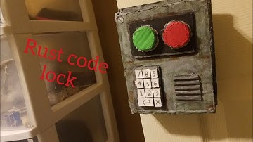 Rust code lock