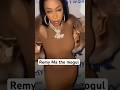 Remy Ma promoting Remy network