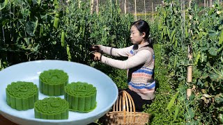 How to make several Chinese dishes with green peas｜野小妹 wild girl