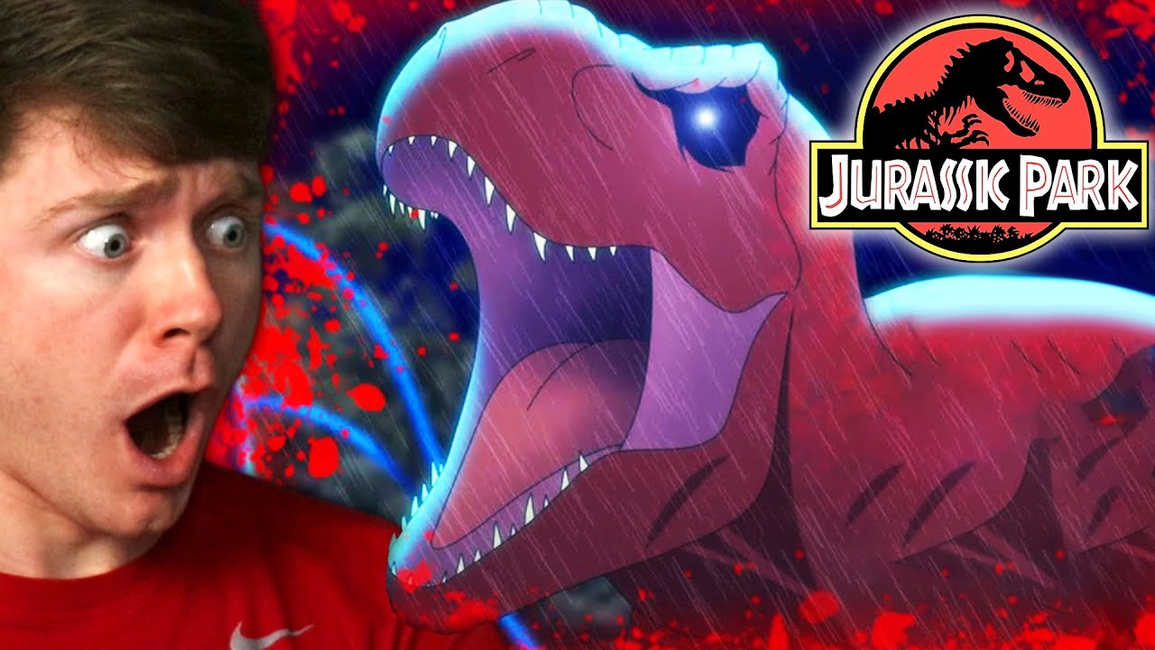This JURASSIC PARK ANIMATION is AWESOME! (Reaction)