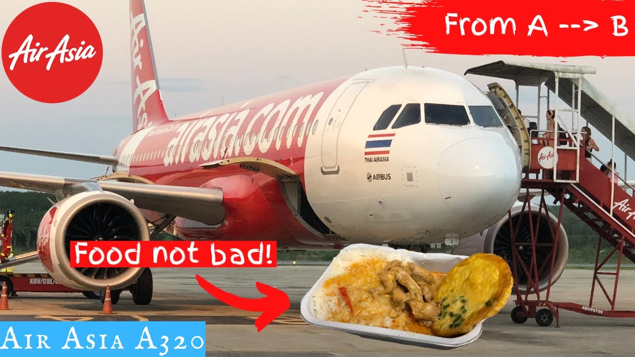 Thai Airasia Review Getting From Point A To Point B Youtube