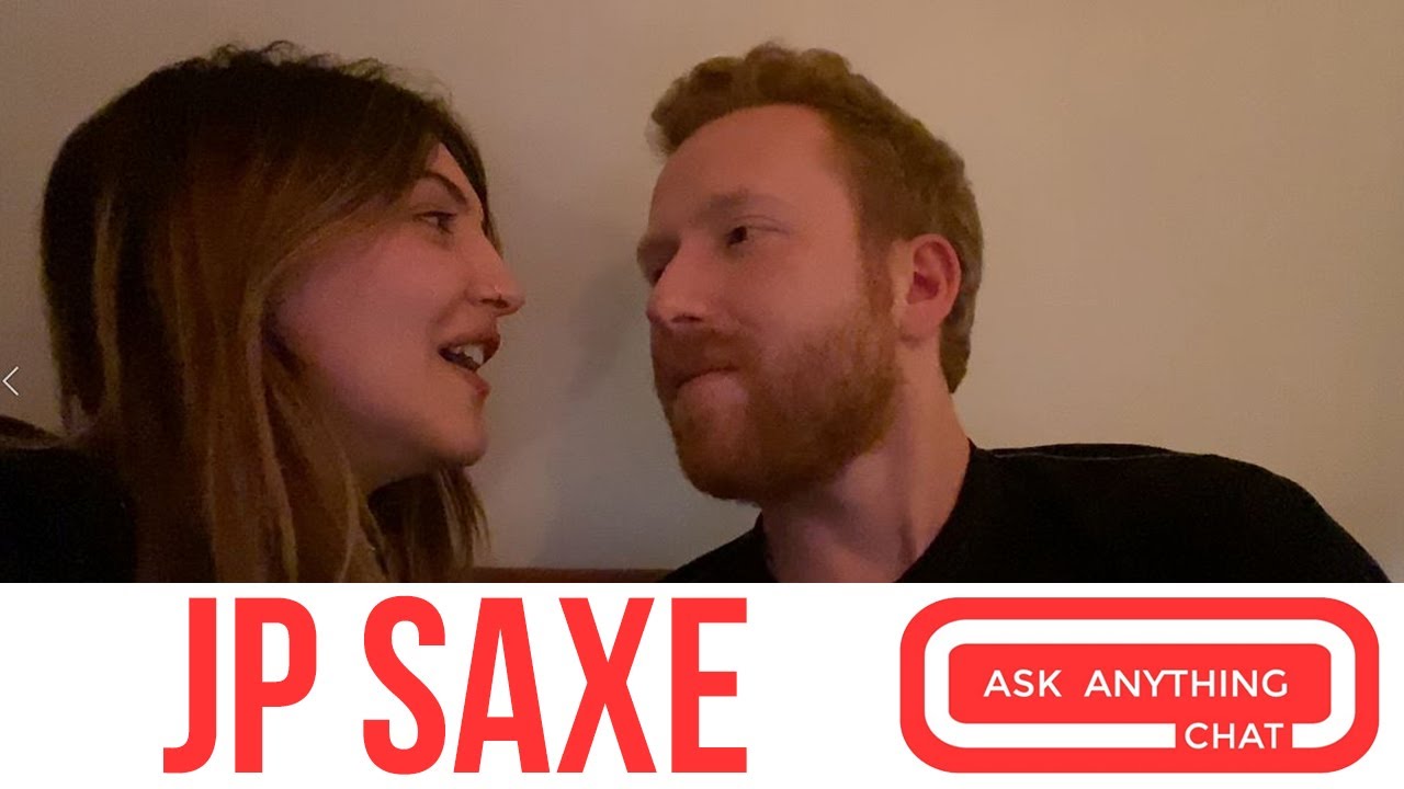JP Saxe And Julia Michaels Staring At Each Other At Home