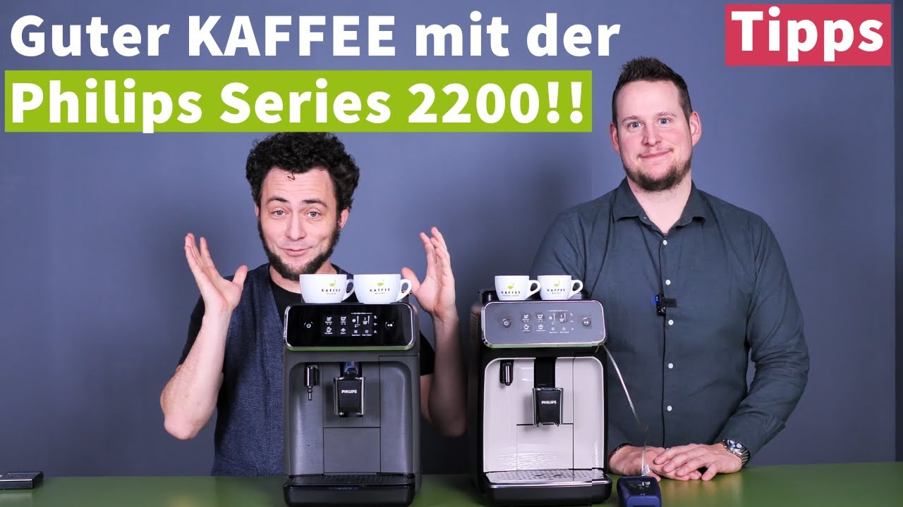 Entschlüsselt: Philips Series 2200 - Tipps für den Kaffeevollautomaten -  YouTube