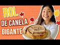 ROL DE CANELA GIGANTE CON BARRA DE PAN!! | RebeO