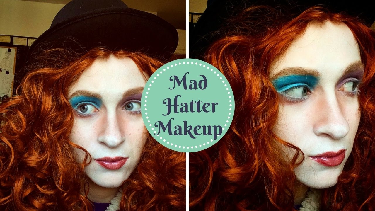 Super Easy Mad Hatter Makeup Tutorial YouTube