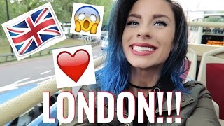 my first time in london