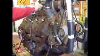 337 Ford 8EQ Flathead Engine Startup