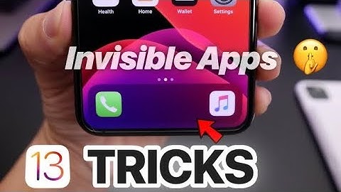 Make Apps & Folders invisible - iPhone SECRET HACKS You MUST TRY! #3