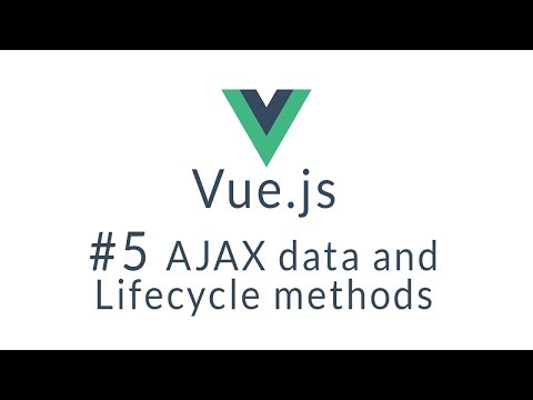 Vueチュートリアル＃5-AJAXデータとライフサイクルメソッド