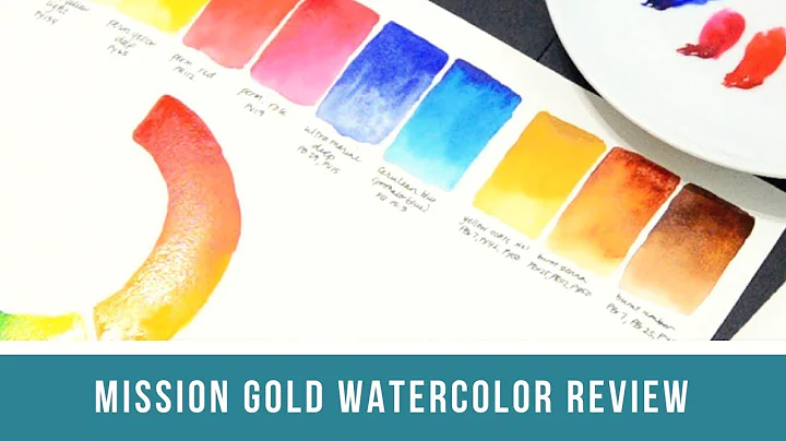 Mission Gold Watercolor Review