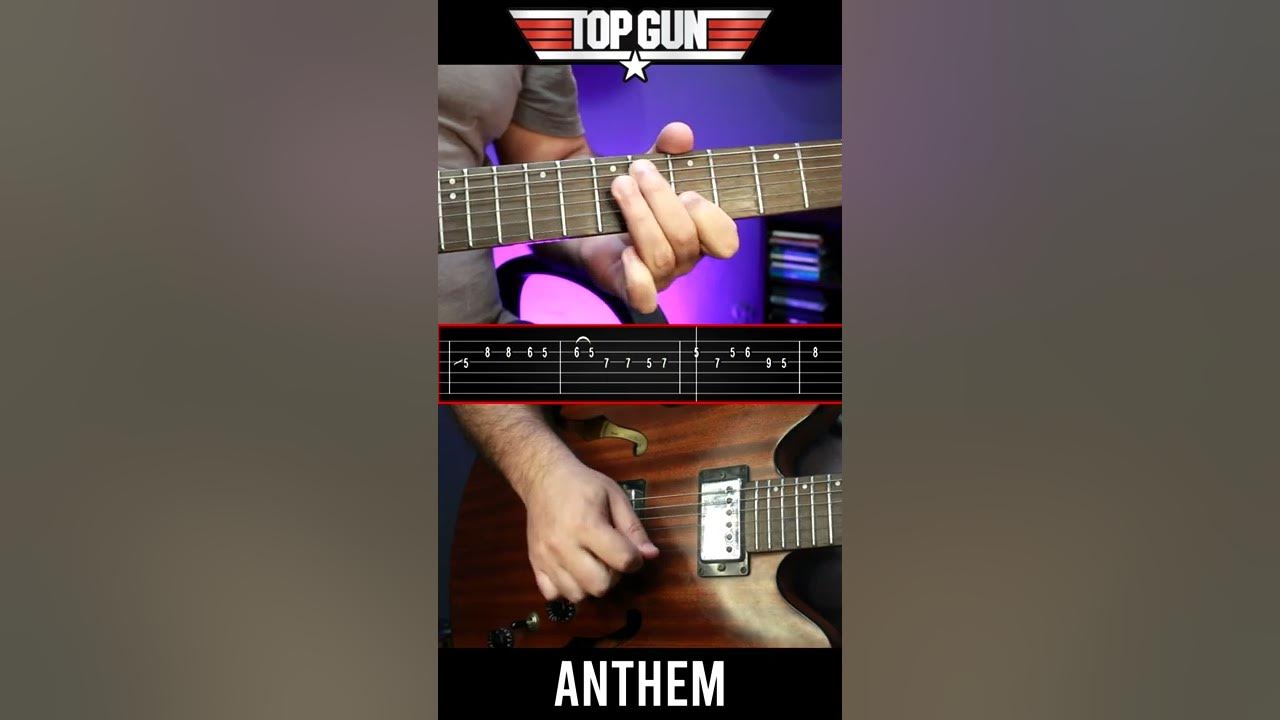 Harold Faltermeyer - Top Gun Anthem (Guitar TAB) by guitar kuitar